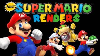 Mario Logo Got a Major Upgrade! + NEW Renders too!