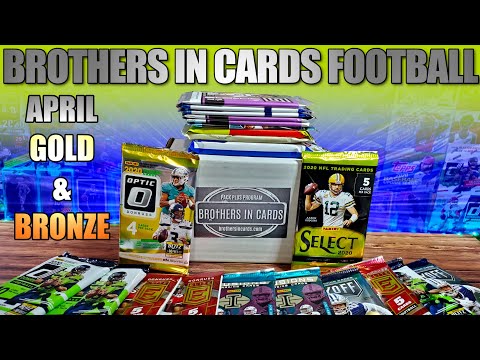Brothers in Cards Gold & Bronze Football Card Boxes + Basketball Price Comps - Hobby Pack Opening!