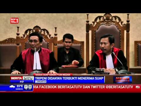 Ketua PTUN Medan Dituntut 4 Tahun Penjara