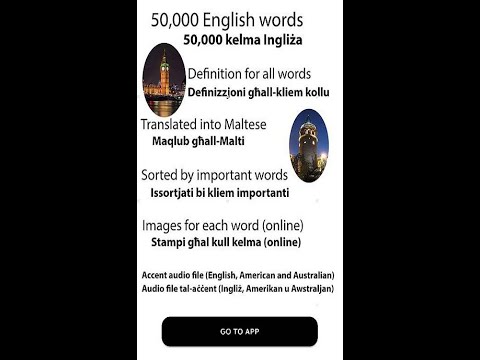 English maltese dictionary