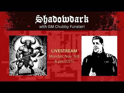 Scarlet Minotaur - ShadowDark Liveplay