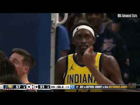 Pascal Siakam - 21 Points, 6 Assists, 6 Rebounds vs Thunder - 2025-26 Regular Season