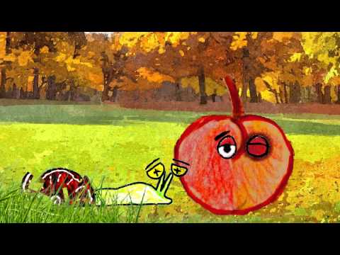 La pomme et l'escargot