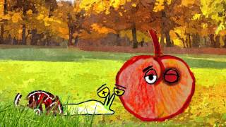 La pomme et l'escargot