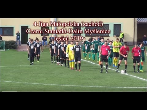 4-Iiga małopolska(zachód) Czarni Staniątki-Dalin Myślenice 1-runda 2019