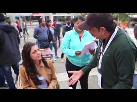 Kajal Agarwal from the Sets of Paris Paris _ Making Video.