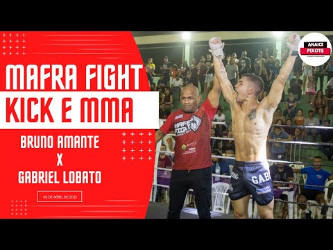 MAFRA FIGHT KICKBOXING MMA - BRUNO AMANTE x GABRIEL LOBATO