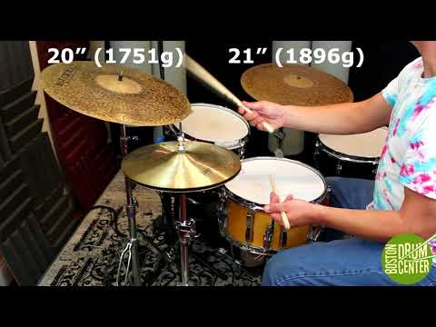 Agop Turk 20" (1751g) & 21" (1896g) Jazz Rides