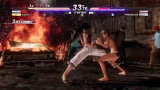 DOA6 練習～(^-^)