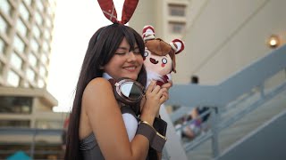 MY FAVORITE CON OF THE YEAR | DRAGONCON 2023 | GENSHIN IMPACT BUNNY COSPLAY