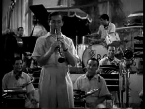 Benny Goodman Orchestra "Sing, Sing, Sing" Gene Krupa - Drums, from "Hollywood Hotel" film (1937)