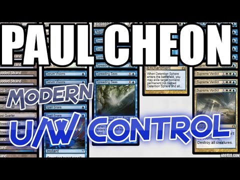 Channel Cheon - Modern UW Control (Deck Tech & Match 1)
