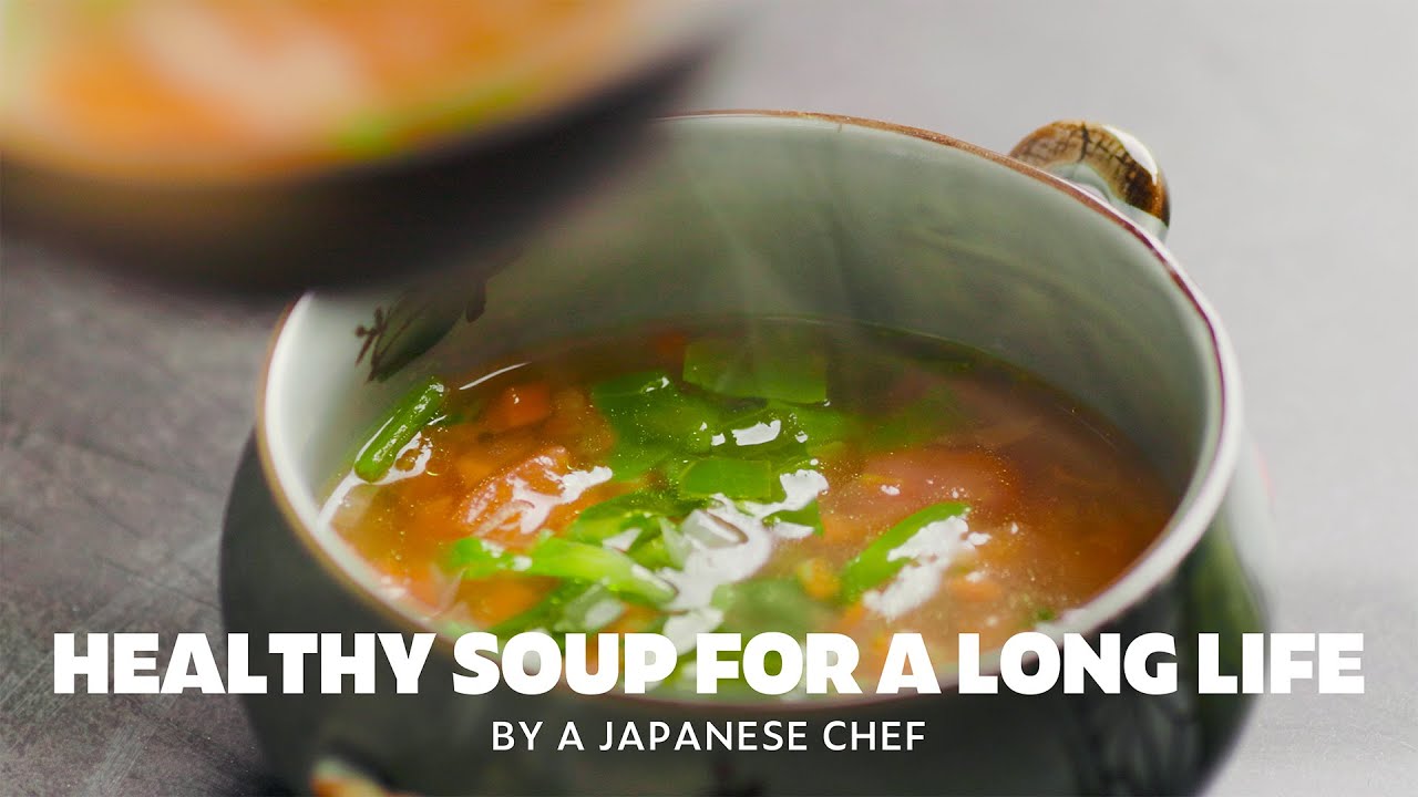 A delicious vegetable soup that can be enjoyed every day and helps prevent cancer