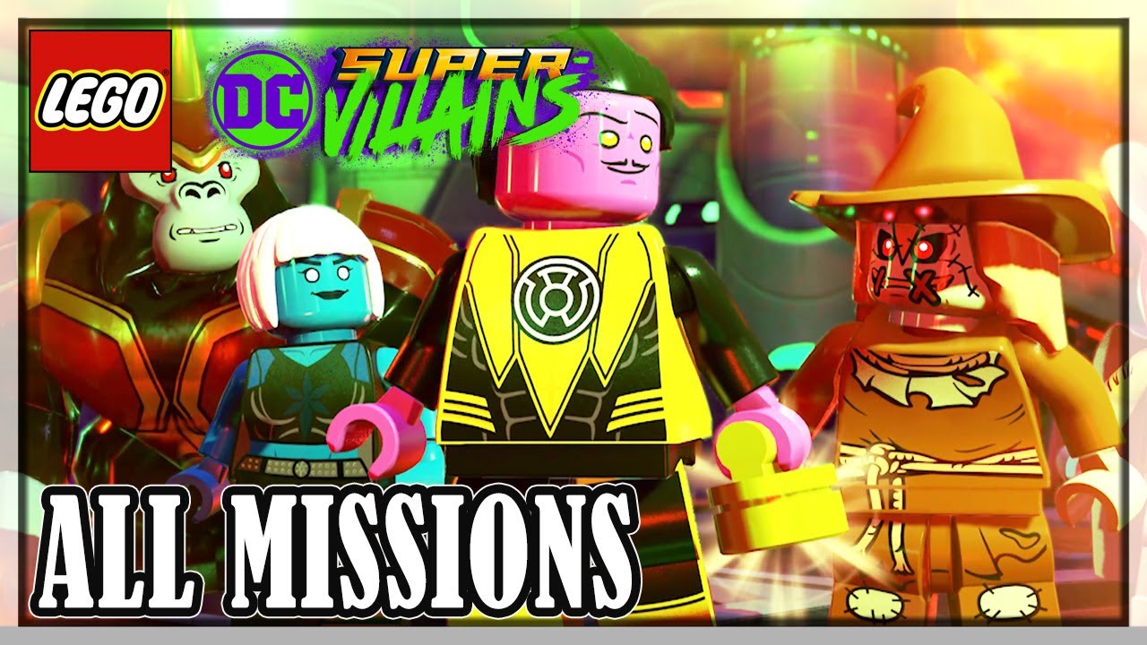 LEGO DC Super Villains - All missions | Full game
