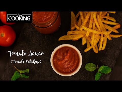 Homemade Tomato Ketchup | Tomato Sauce | Sweet Spicy n Tangy Sauce | Tamatar ka sauce