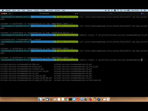 Blue Green Deployment on Istio