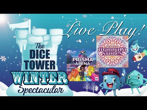 Play Throughs of Mandala Stones and Prisma Arena and Tom's Top 10 Game Reprints