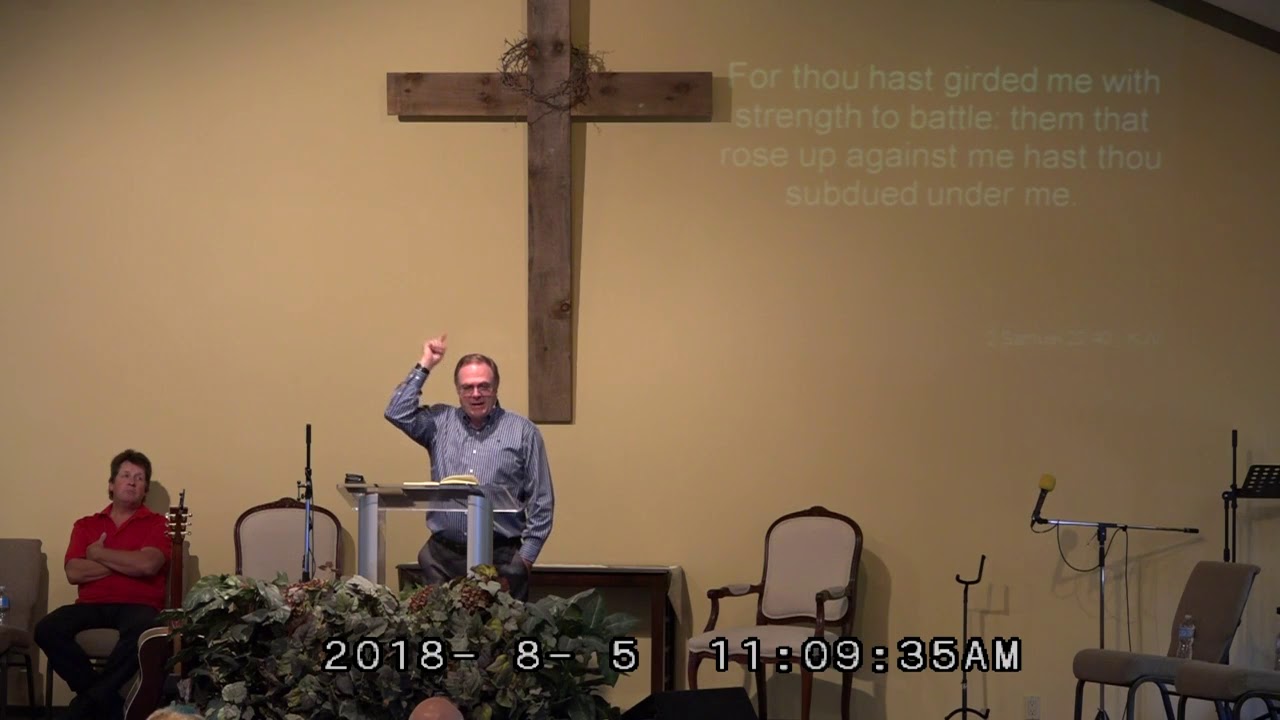 SUN PM 08 05 2018 Pastor Terry I am Surrounded Part 1