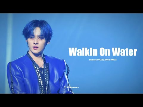 [4k Fancam]250821 KWDA LeeKnow 리노 'Walkin On Water'