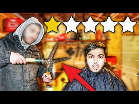 Getting A Haircut At The Worst Reviewed Barber In My City! (1 STAR HAIRCUT!)