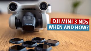 How and When to Use DJI Mini 3 Pro ND Filters