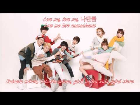 ORANGE CARAMEL & NU'EST - DASHING THROUGH THE SNOW IN HIGH HEELS [FIN+HAN+ROM]
