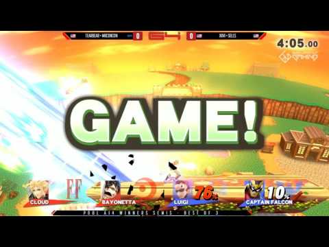 Tearbear & MrConCon vs Xiivi & Sells - GENESIS 4 - Wii U Doubles Pools