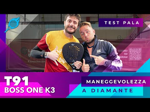 T91 BOSS ONE K3· Recensione. Diamante super maneggevole perfetta anche per un pubblico femminile