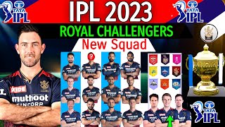 IPL 2023 Royal Challengers Bangalore Squad | RCB Best Squad IPL 2023 | IPL 2023 Bangalore Team Squad
