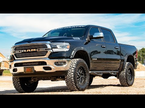 2019 Ram Trucks 1500 6-inch LED Light Bar Grille Mount Kit by Rough Country