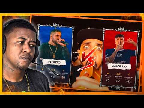 Jhony REACT - PRADO X APOLLO - Primeira Fase ( Melhor da Noite )