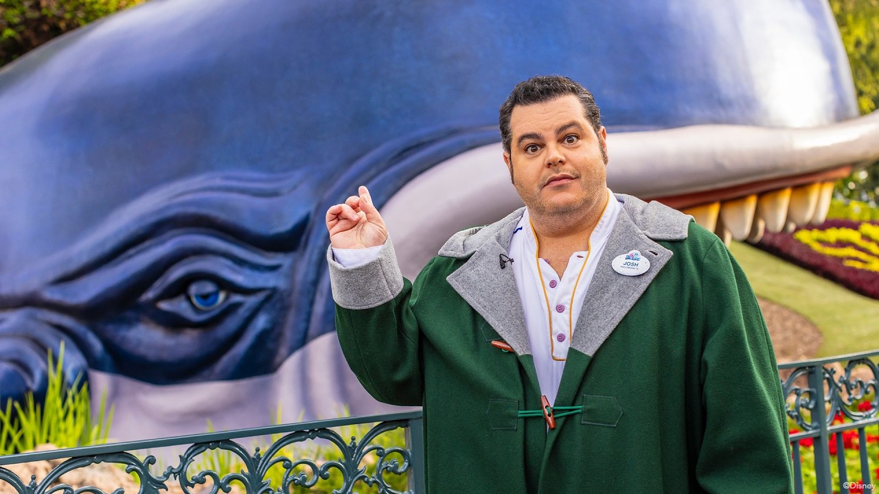Josh Gad Takes Over Storybook Land Canal Boats As A Storyteller | Disneyland Resort - YouTube
