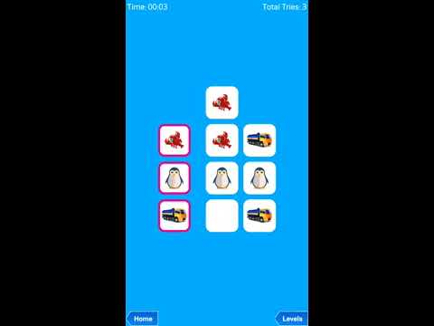 WhiteBox: Sliding Match Puzzle Video
