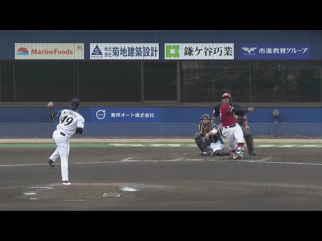 【ファーム】貴重な追加点!! イーグルス・フェルナンドのホームラン!! 2019/3/22 F-E(ファーム)