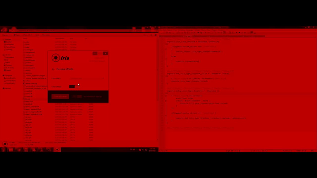 Iris - Software for eye protection