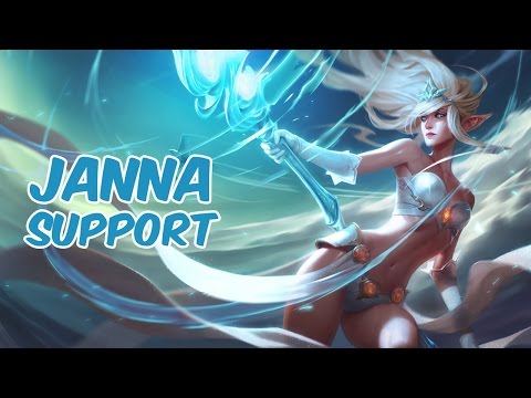Janna Support vs Thresh - Diamond - Preseason 6 - Patch 5.24