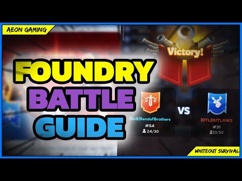 ❌Make No MISTAKE!❌ Everything you need to know about the Foundry Battle in Whiteout Survival