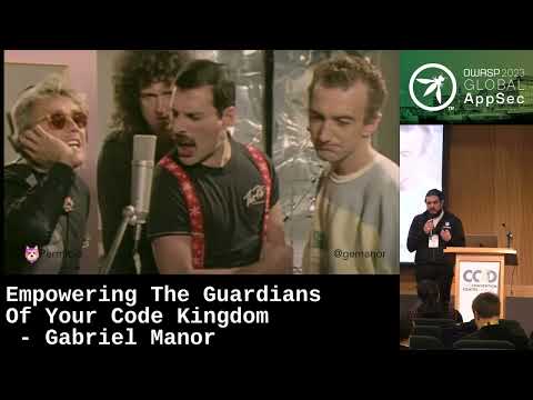 Global AppSec Dublin: Empowering The Guardians Of Your Code Kingdom - Gabriel Manor
