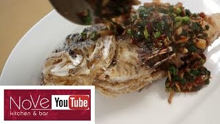 VENOMOUS Lionfish Fish Fry - Asian Inspired Dish by Diaries of a Master Sushi Chef