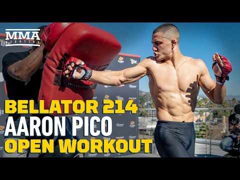 Bellator 214: Aaron Pico Open Workout Highlights - MMA Fighting