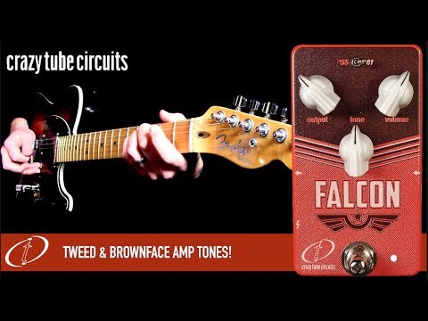 Crazy Tube Circuits Falcon Tweed Overdrive Pedal image 2