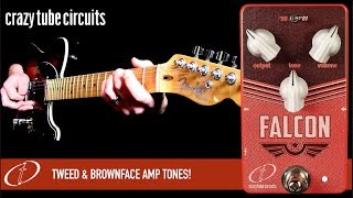 Video thumbnail for Crazy Tube Circuits Falcon Overdrive by Mike Hermans