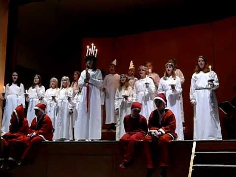 Saxdalens skolas Lucia. Saxdalens folkets hus 2011