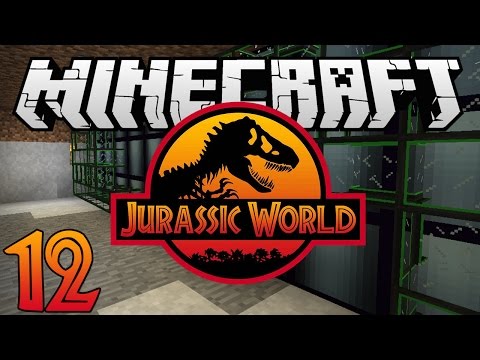 Minecraft: Jurassic World - Ep. 12 - "Auto Logistical Pipe Sorting" (Rexxit Modpack)