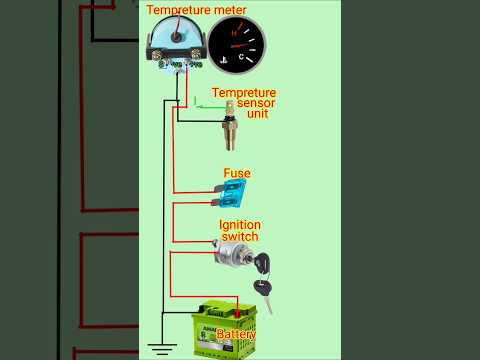 tempreture sensor Circuit/how to work tempreture sensor