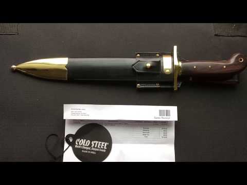 Cold STEEL 1849 Rifleman's Knife; One of my favorite knives (or should I say, hand sword).