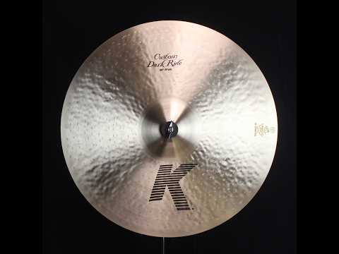 Zildjian 20" K Custom Dark Ride - 2068g (video demo) image 2