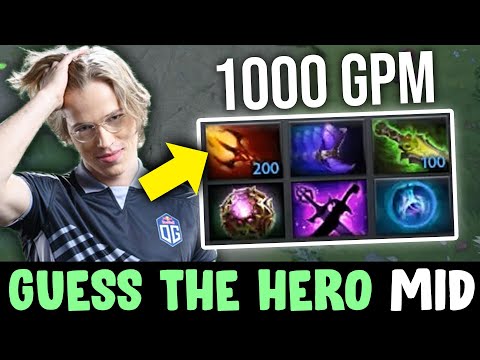 Guess the hero — 1000 GPM Full Magic Build by Topson