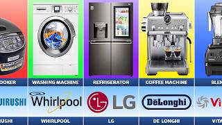 Best Brand for Every Home Appliance