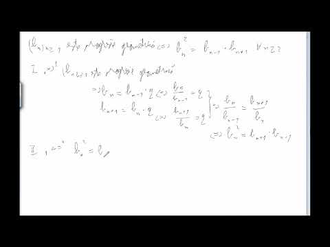 Progresii geometrice, partea I (clasa a 9-a)